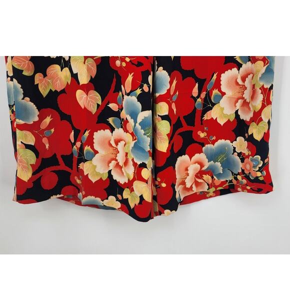 New NWT Ann Taylor Loft Floral Wide Leg Casual Office Pants Size 8 - Picture 5 of 8